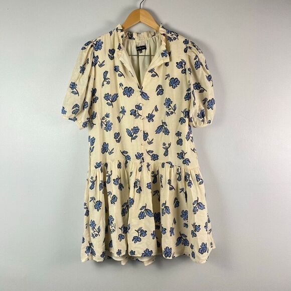 JACQUIE THE LABEL Floral-Print Drop-Waist Dress - Picture 3 of 7